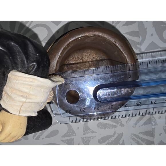 Butler Waiter Beer Barrel Holder Figurine – Bar/Desk Organizer - Picture 9 of 13